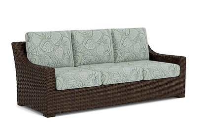 Lloyd Flanders - Mesa Sofa In Pecan Finish With Sensibility Spring Fabric - 2980550862081 view 1