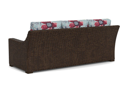 Lloyd Flanders - Mesa Sofa In Pecan Finish With Serena Floral Meadow Fabric - 2980550862079 view 2