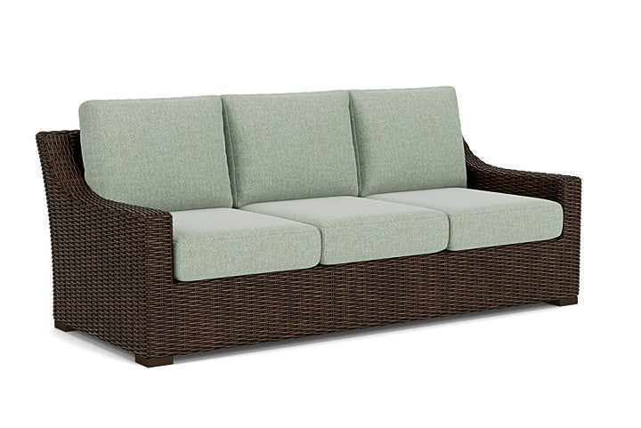 Lloyd Flanders - Mesa Sofa In Pecan Finish With Serene Spa Fabric - 2980550862031 view 1