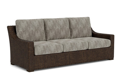 Lloyd Flanders - Mesa Sofa In Pecan Finish With Surface Slate Fabric - 2980550862056 view 1