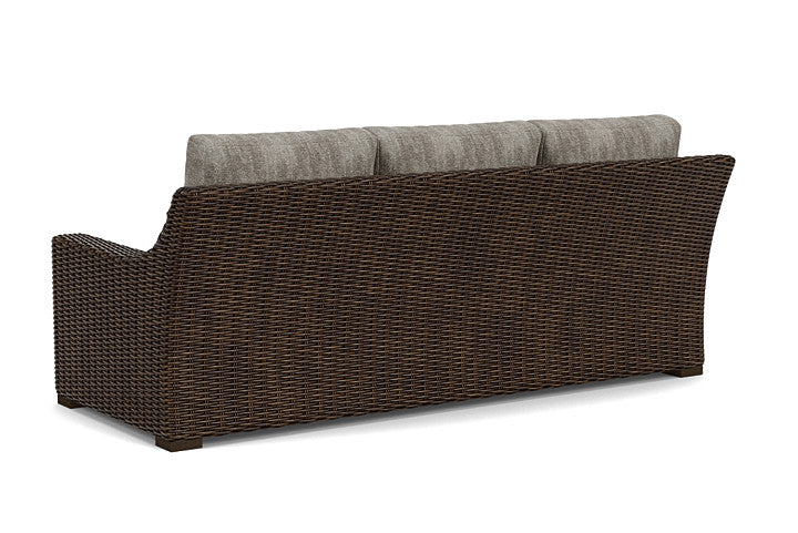 Lloyd Flanders - Mesa Sofa In Pecan Finish With Surface Slate Fabric - 2980550862056 view 2