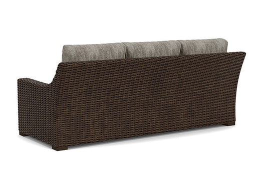 Lloyd Flanders - Mesa Sofa In Pecan Finish With Surface Slate Fabric - 2980550862056 view 2