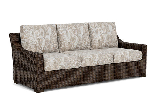 Lloyd Flanders - Mesa Sofa In Pecan Finish With Wayfarer Dune Fabric - 2980550862073 view 1