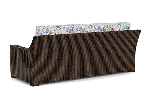 Lloyd Flanders - Mesa Sofa In Pecan Finish With Whimsical Bird Song Fabric - 2980550862080 view 2