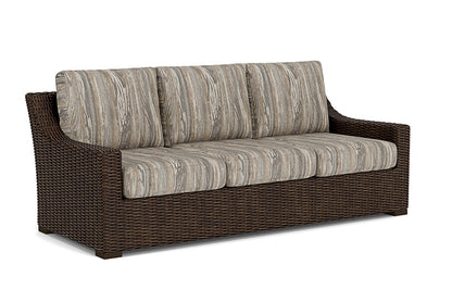 Lloyd Flanders - Mesa Sofa In Pecan Finish With Woodgrain Ash Fabric - 298055086723 view 1