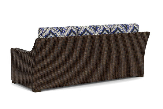 Lloyd Flanders - Mesa Sofa In Pecan Finish With Yoko Mediterranean Fabric - 298055086705 view 2