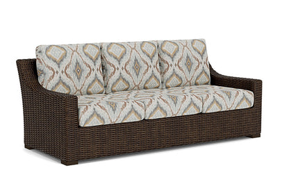 Lloyd Flanders - Mesa Sofa In Pecan Finish With Yoko Mist Fabric - 298055086727 view 1