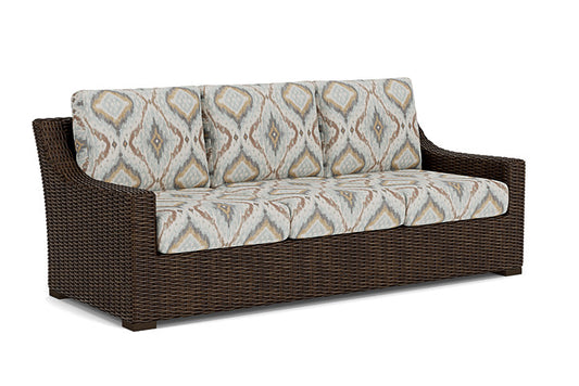 Lloyd Flanders - Mesa Sofa In Pecan Finish With Yoko Mist Fabric - 298055086727 view 1