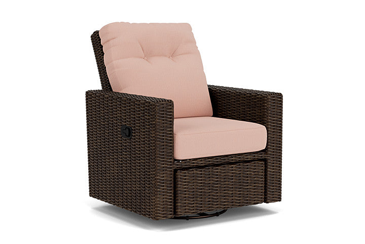 Lloyd Flanders - Mesa Swivel Glider Recliner In Pecan Finish With Azulu Clay Fabric - 2980920862033 view 1