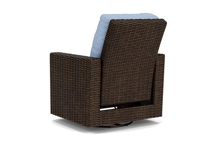 Lloyd Flanders - Mesa Swivel Glider Recliner In Pecan Finish With Demo Skyway Fabric - 298092086065 view 2