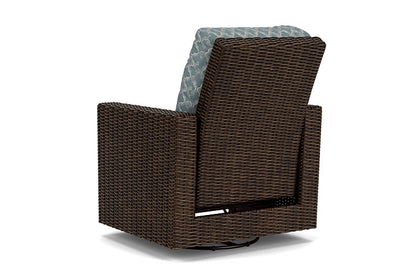 Lloyd Flanders - Mesa Swivel Glider Recliner In Pecan Finish With Luna Mist Fabric - 2980920862070 view 2