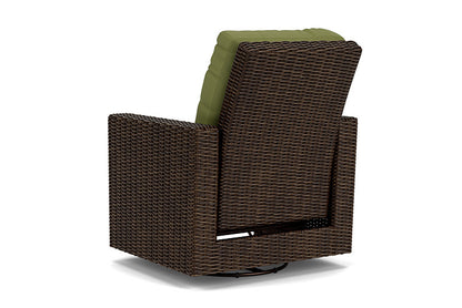 Lloyd Flanders - Mesa Swivel Glider Recliner In Pecan Finish With Reflections Grass Fabric - 2980920862051 view 2
