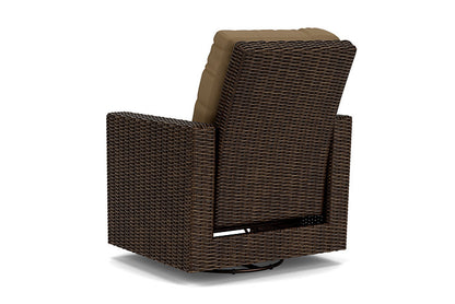 Lloyd Flanders - Mesa Swivel Glider Recliner In Pecan Finish With Reflections Straw Fabric - 2980920862053 view 2