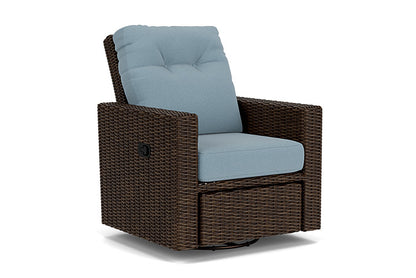 Lloyd Flanders - Mesa Swivel Glider Recliner In Pecan Finish With Unearth Mist Fabric - 2980920862068 view 1