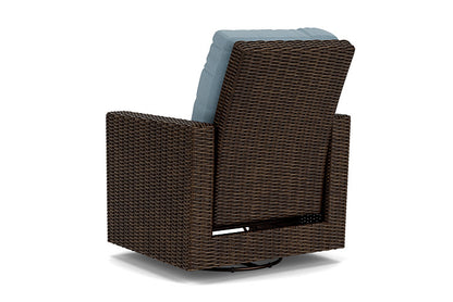 Lloyd Flanders - Mesa Swivel Glider Recliner In Pecan Finish With Unearth Mist Fabric - 2980920862068 view 2