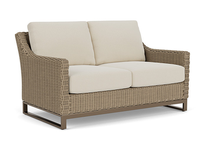 Lloyd Flanders - Milan Loveseat In Brushwood Finish With Beach Natural Fabric - 4750501882005 view 1