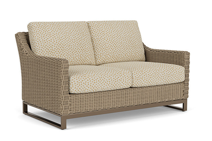 Lloyd Flanders - Milan Loveseat In Brushwood Finish With Bebot Sisal Fabric - 4750501882048 view 1