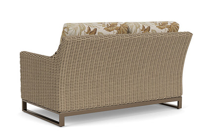 Lloyd Flanders - Milan Loveseat In Brushwood Finish With Botanic Willow Fabric - 475050188164 view 2