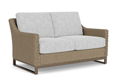 Lloyd Flanders - Milan Loveseat In Brushwood Finish With Burson Domino Fabric - 4750501882035 view 1