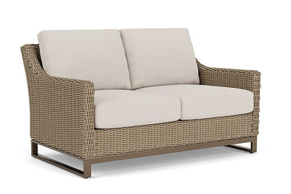 Lloyd Flanders - Milan Loveseat In Brushwood Finish With Canvas Canvas Fabric - 475050188319 view 1