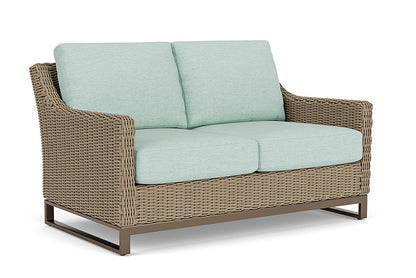 Lloyd Flanders - Milan Loveseat In Brushwood Finish With Demo Mist Fabric - 475050188066 view 1