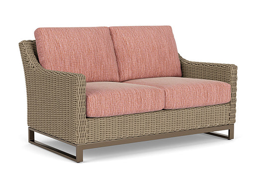 Lloyd Flanders - Milan Loveseat In Brushwood Finish With Friendly Carnival Fabric - 4750501882043 view 1