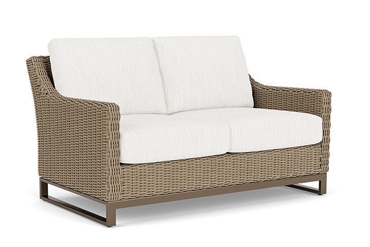 Lloyd Flanders - Milan Loveseat In Brushwood Finish With Friendly Natural Fabric - 4750501882042 view 1