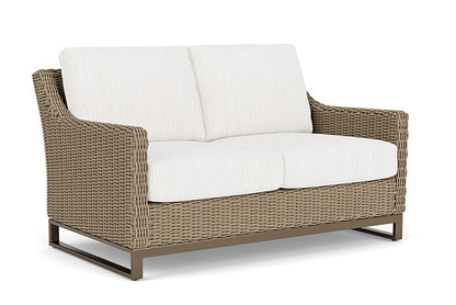 Lloyd Flanders - Milan Loveseat In Brushwood Finish With Friendly Natural Fabric - 4750501882042 view 1