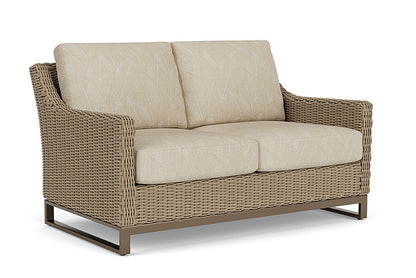 Lloyd Flanders - Milan Loveseat In Brushwood Finish With Laurel Ecru Fabric - 4750501882057 view 1