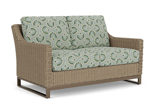 Lloyd Flanders - Milan Loveseat In Brushwood Finish With Plume Spring Fabric - 4750501882085 view 1