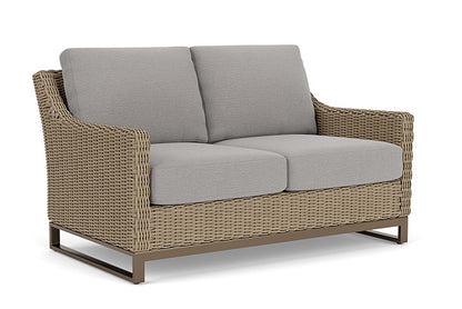 Lloyd Flanders - Milan Loveseat In Brushwood Finish With Remy Shadow Fabric - 4750501882004 view 1