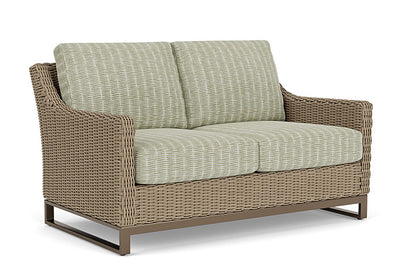 Lloyd Flanders - Milan Loveseat In Brushwood Finish With Romulo Laurel Fabric - 4750501882049 view 1