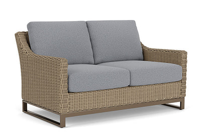 Lloyd Flanders - Milan Loveseat In Brushwood Finish With Rumba Stonewashed Fabric - 4750501882006 view 1