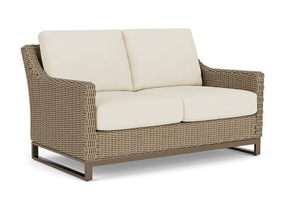 Lloyd Flanders - Milan Loveseat In Brushwood Finish With Sailcloth Sailor Fabric - 475050188434 view 1