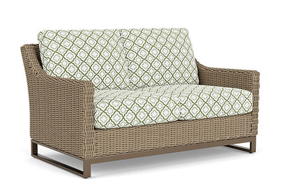 Lloyd Flanders - Milan Loveseat In Brushwood Finish With Savannah Green Fabric - 4750501882064 view 1