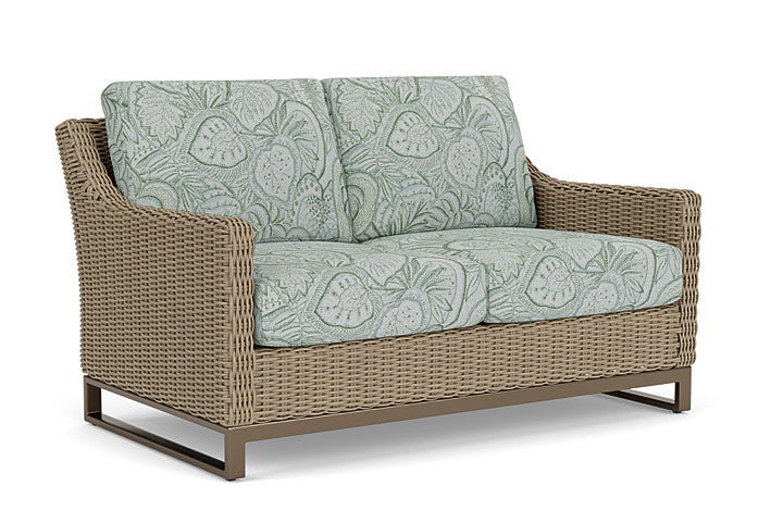 Lloyd Flanders - Milan Loveseat In Brushwood Finish With Sensibility Spring Fabric - 4750501882081 view 1