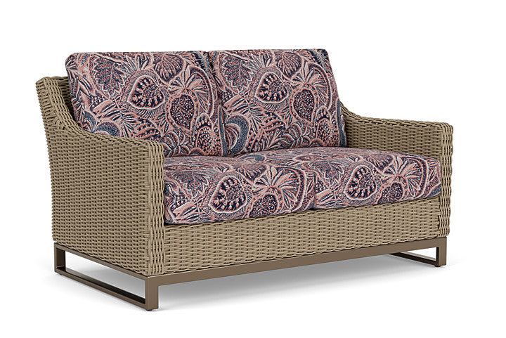 Lloyd Flanders - Milan Loveseat In Brushwood Finish With Sensiblity Splendor Fabric - 4750501882082 view 1