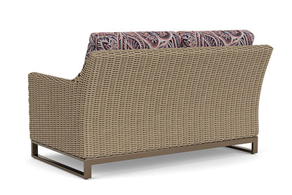 Lloyd Flanders - Milan Loveseat In Brushwood Finish With Sensiblity Splendor Fabric - 4750501882082 view 2