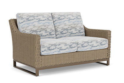 Lloyd Flanders - Milan Loveseat In Brushwood Finish With Stratosphere Cloud Fabric - 4750501881966 view 1