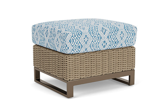 Lloyd Flanders - Milan Ottoman In Brushwood Finish With Aman Capri Fabric - 4750171881800 view 1