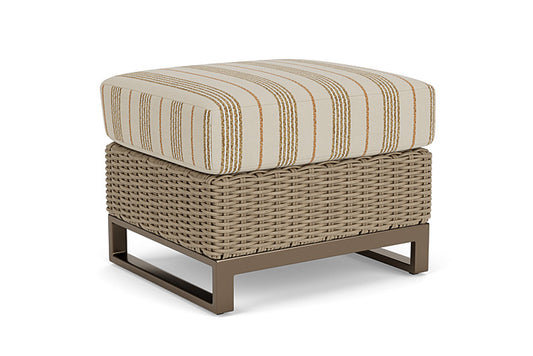 Lloyd Flanders - Milan Ottoman In Brushwood Finish With Amber Waves Fabric - 4750171882044 view 2