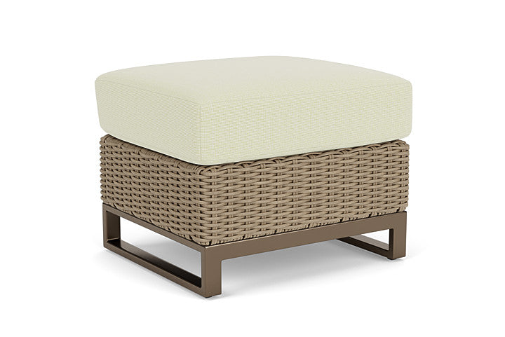 Lloyd Flanders - Milan Ottoman In Brushwood Finish With Bamboo Bay Meadow Fabric - 4750171882060 view 2