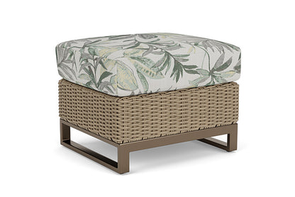 Lloyd Flanders - Milan Ottoman In Brushwood Finish With Calidora Mist Fabric - 475017188094 view 2