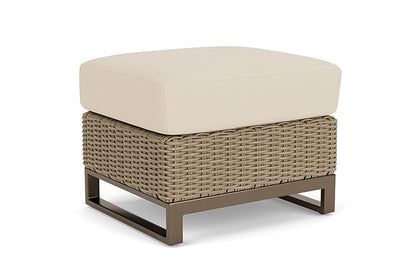 Lloyd Flanders - Milan Ottoman In Brushwood Finish With Callen Pearl Fabric - 4750171882021 view 1