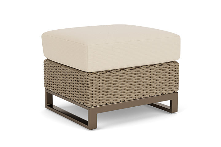 Lloyd Flanders - Milan Ottoman In Brushwood Finish With Callen Pearl Fabric - 4750171882021 view 2