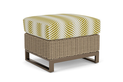 Lloyd Flanders - Milan Ottoman In Brushwood Finish With Clock Out Dew Fabric - 4750171882083 view 2
