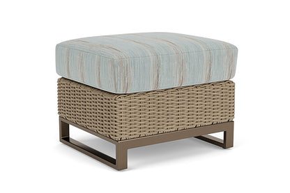 Lloyd Flanders - Milan Ottoman In Brushwood Finish With Colorwave Mist Fabric - 4750171882072 view 1