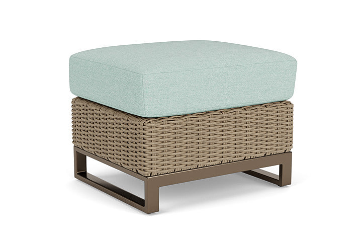 Lloyd Flanders - Milan Ottoman In Brushwood Finish With Demo Mist Fabric - 475017188066 view 1