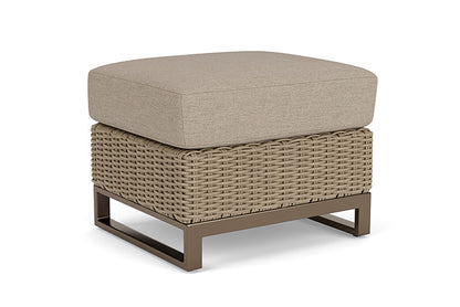 Lloyd Flanders - Milan Ottoman In Brushwood Finish With Demo Oatmeal Fabric - 475017188080 view 1