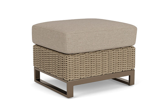 Lloyd Flanders - Milan Ottoman In Brushwood Finish With Demo Oatmeal Fabric - 475017188080 view 1